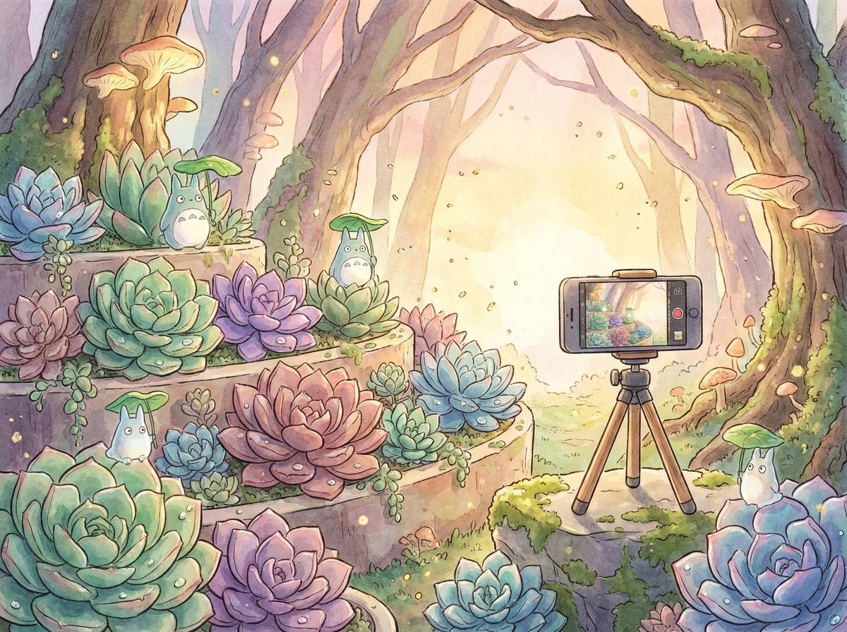 蜜芽多肉植物视频合集